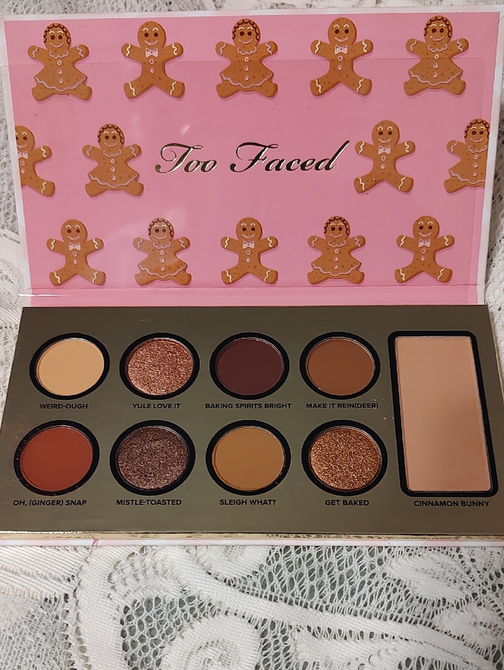 Too Faced Pink Gingerbread Cookie Eyeshadow Palette - Picture 2 of 2